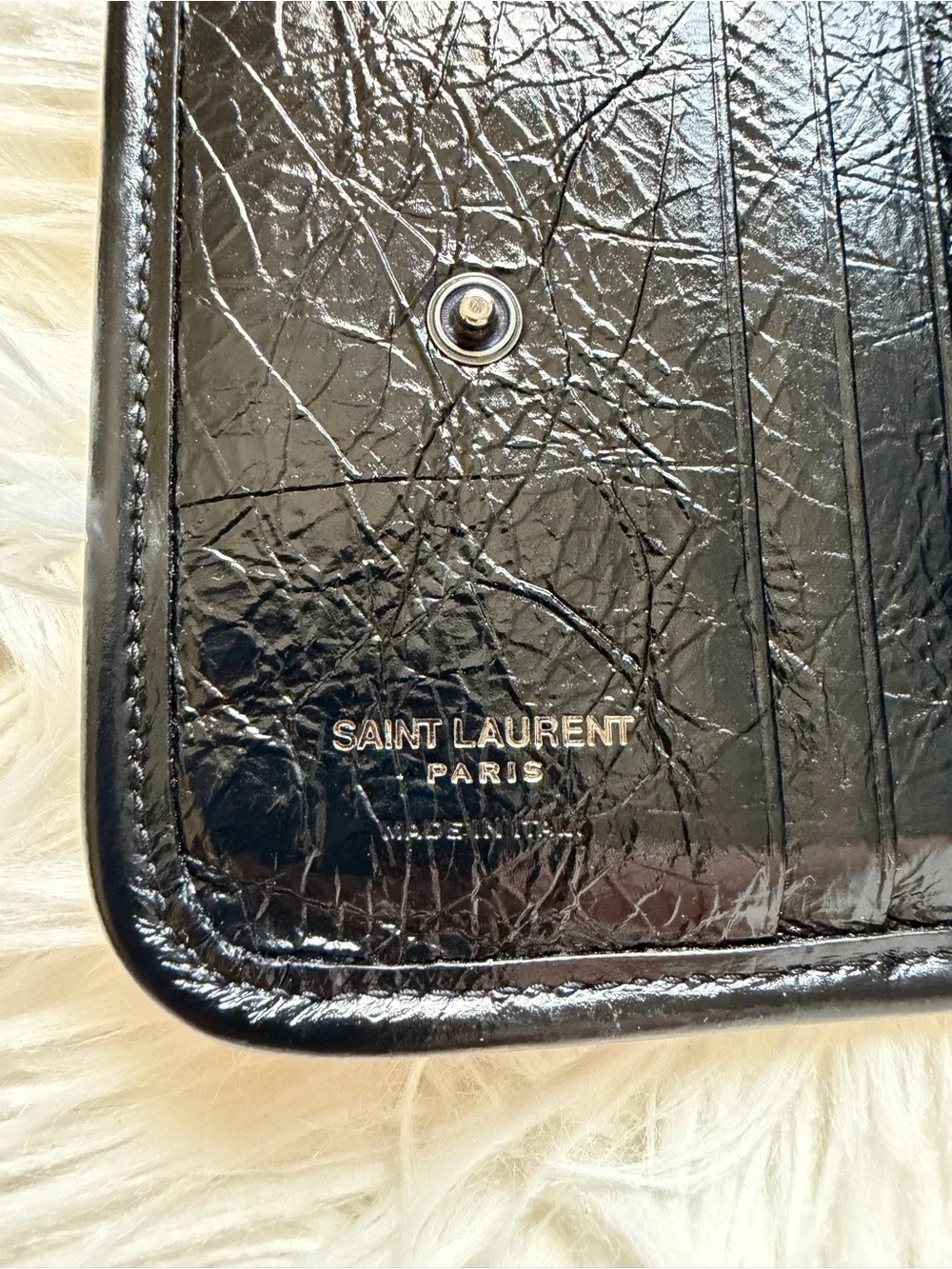 Saint Laurent Niki bifold leather wallet - Picture 6 of 12